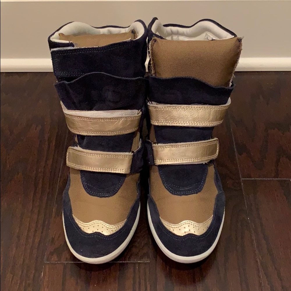 Monica Corte wedge sneakers